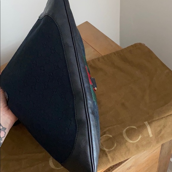 * Not for sale* Gucci Jackie O Black Canvas Hobo - Picture 8 of 8